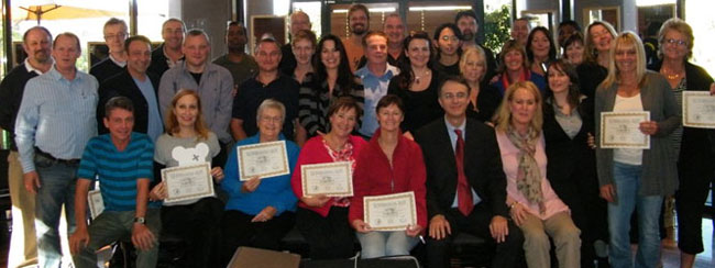 Dr Marco Paret first Australian graduating Mesmerism class